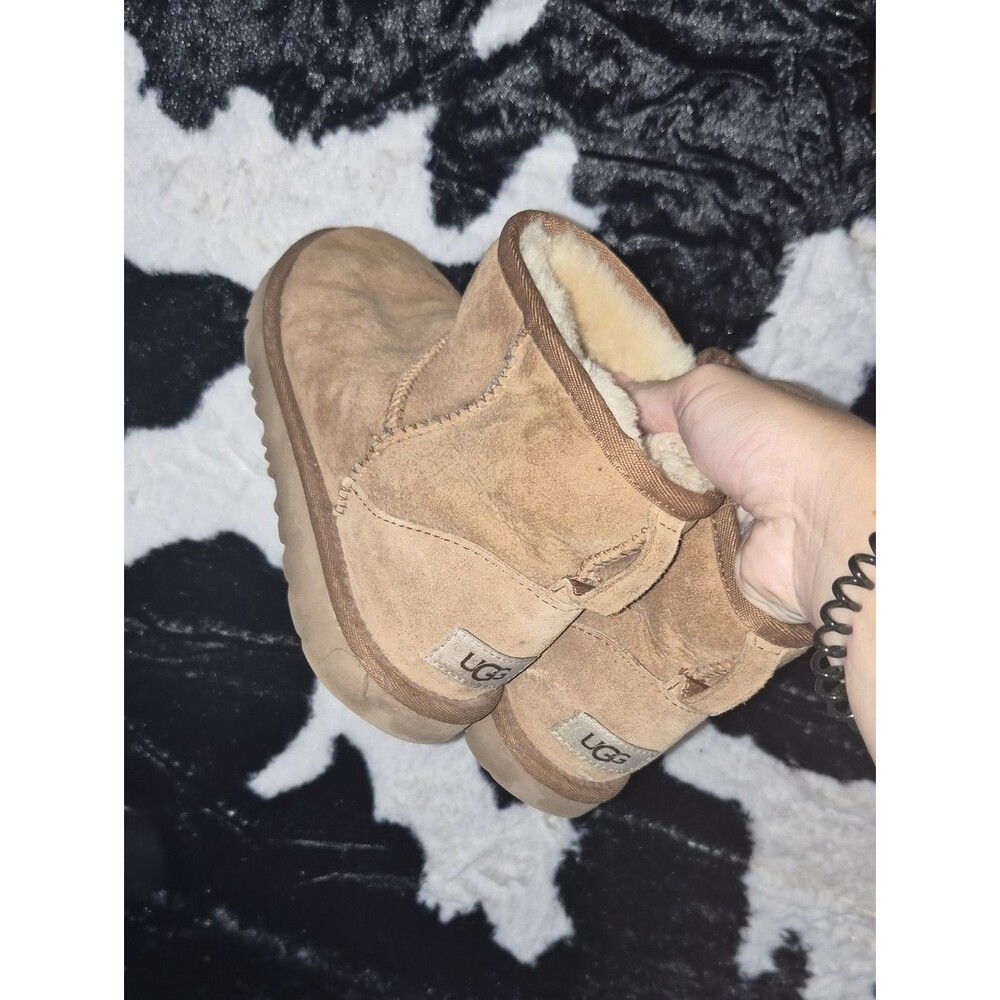 Fall Boots UGG Chestnut Shearling-Lined Slip-On Boots 5
